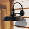 Vaxcel Dorado 15-in. W Metal Bronze Farmhouse Barn Motion Sensor Dusk to Dawn Outdoor Wall Light T0648 - alternate 1